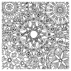 Cernit Texture Plate – Strukturplate 9x9cm – Mandala