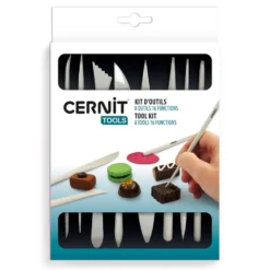 Cernit Verktøysett med 8 deler