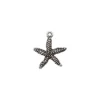 Charms 500830 15mm 83 Antikk sølv – Sjøstjerne