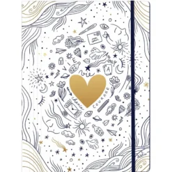 Clairefontaine Adolie – Mappe m/strikk 24x32cm