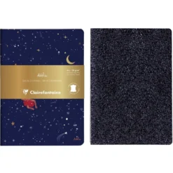 Clairefontaine Adolie – Notatbok 2pk Sydd A5 – Linjert