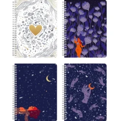 Clairefontaine Adolie – Notatbok Spiral A5 – Linjert