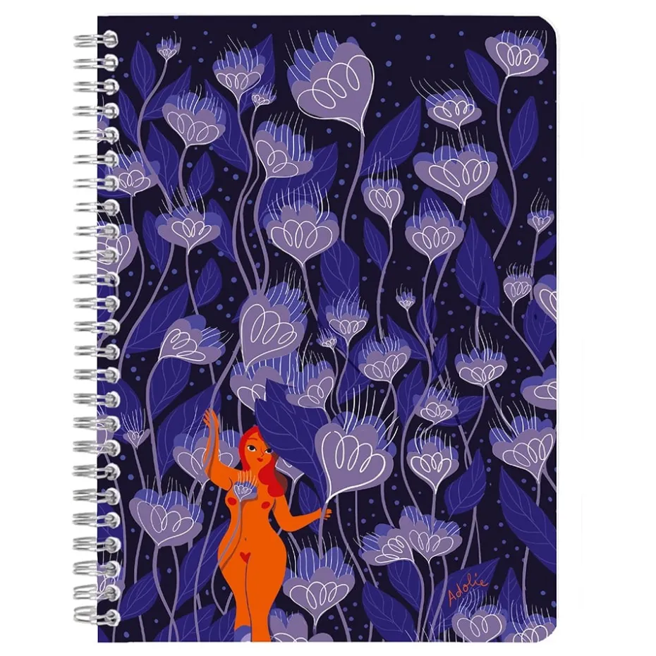 Clairefontaine Adolie – Notatbok Spiral A5 – Linjert