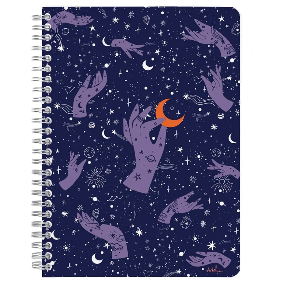 Clairefontaine Adolie – Notatbok Spiral A5 – Linjert