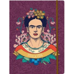 Clairefontaine Frida Kahlo – Mappe m/strikk 24x32cm