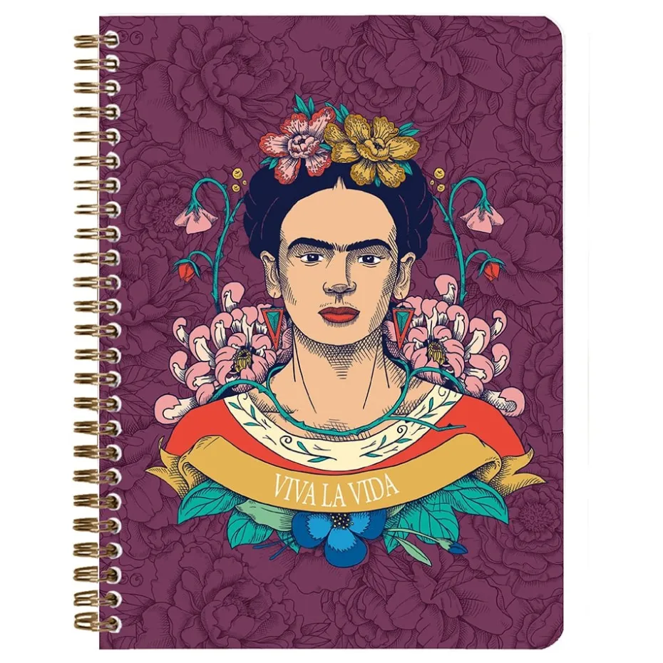 Clairefontaine Frida Kahlo – Notatbok Spiral A5 – Linjert