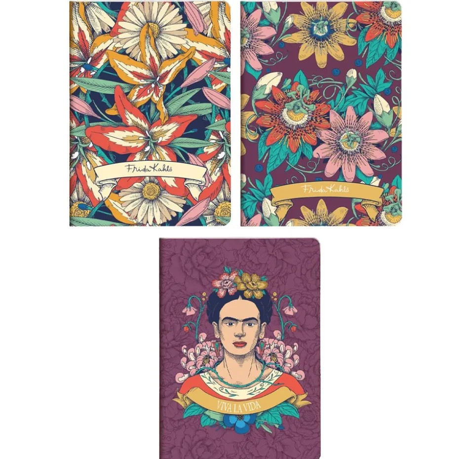 Clairefontaine Frida Kahlo – Notatbok Sydd A5 – Linjert
