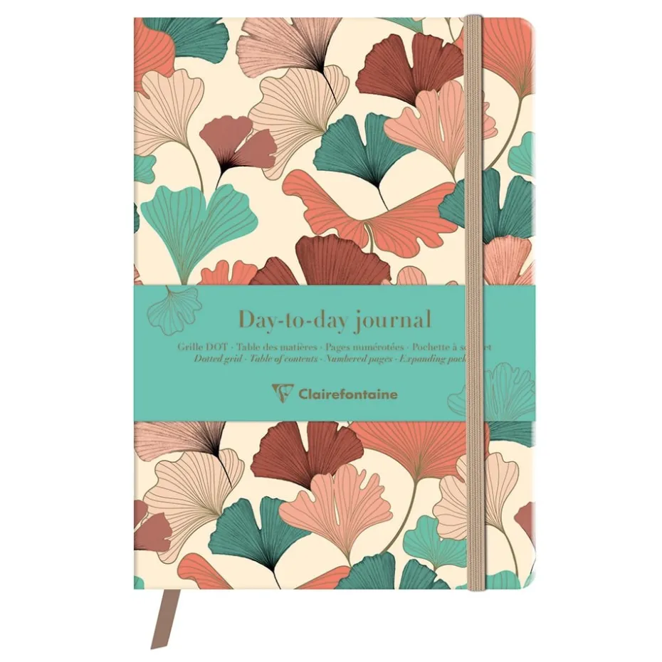 Clairefontaine Gaia Beige – Journal A5 – Prikker