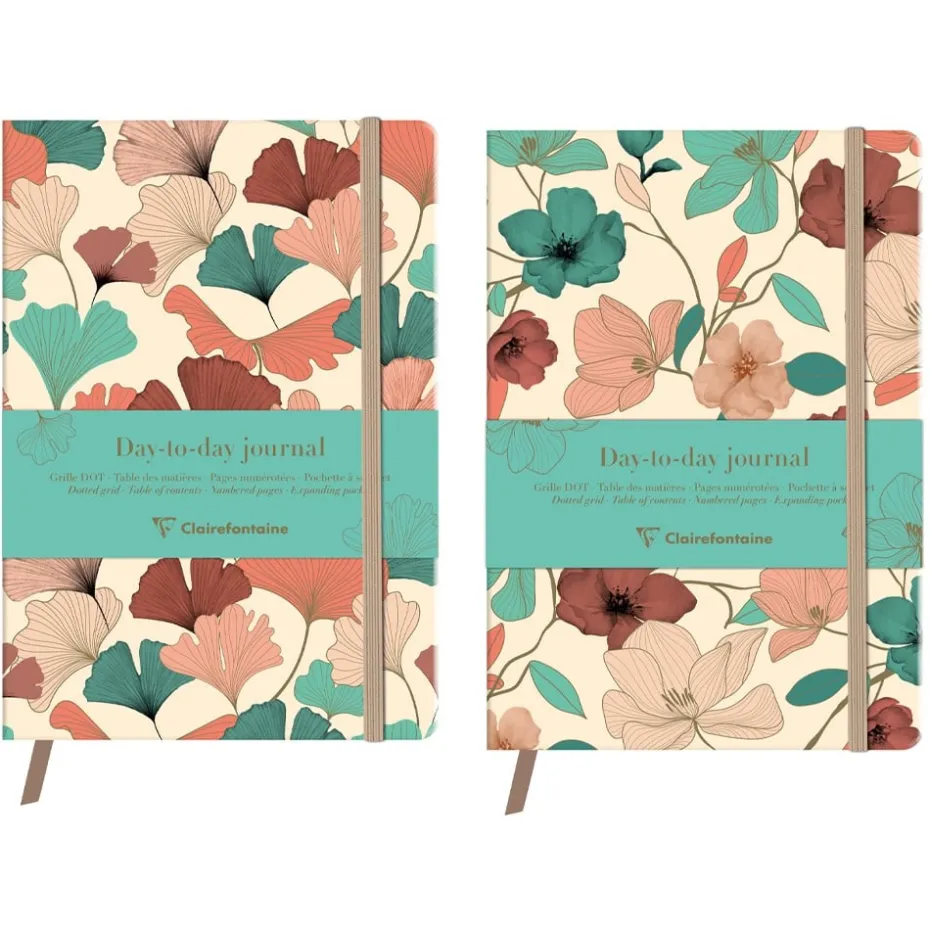 Clairefontaine Gaia Beige – Journal A5 – Prikker