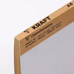 Clairefontaine Kraft Tegneblokk – 120g 50ark – A5