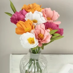 Clairefontaine Kreppapir Sett – Blomsterbukett