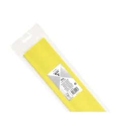 Clairefontaine Kreppapir 75% 50x250cm 75g – 14 Lys gul