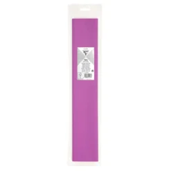 Clairefontaine Kreppapir 75% 50x250cm 75g – 10 Lys lilla