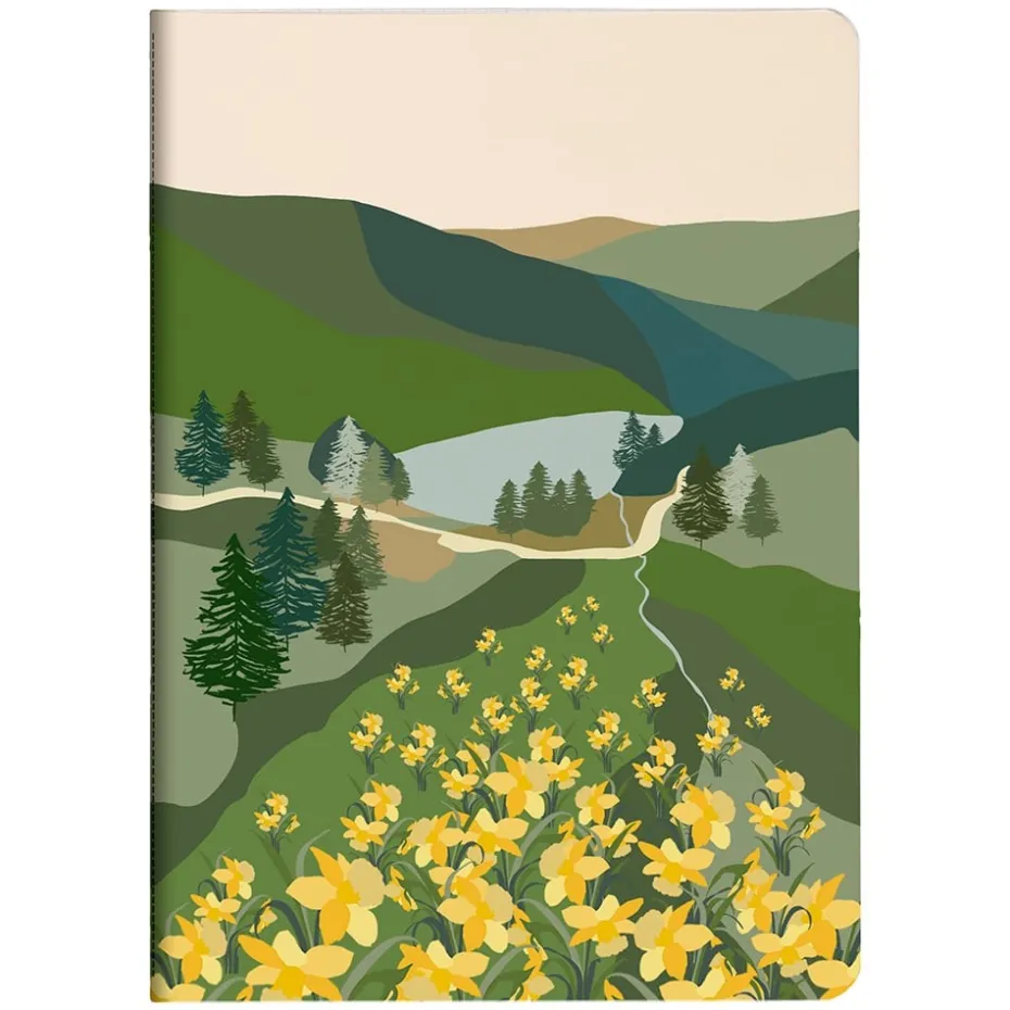 Clairefontaine La Vie en Vosges – Notatbok Sydd A5 Linjert