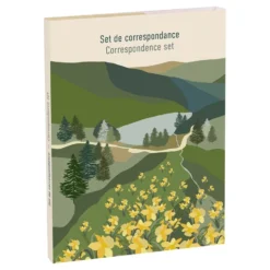 Clairefontaine La Vie en Vosges – Kort og konvolutter 8stk
