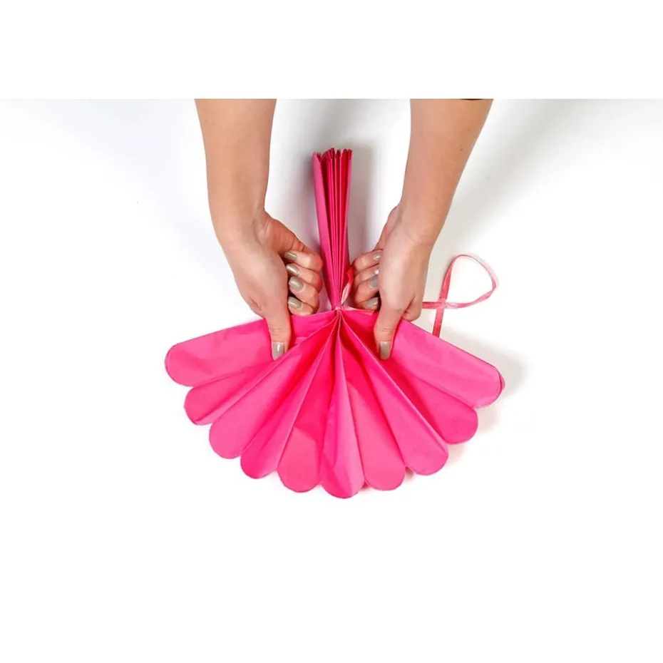 Clairefontaine Silkepapir Pomponger 3stk – Cyclamen