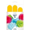 Clairefontaine Silkepapir Pomponger 3stk – Yellow