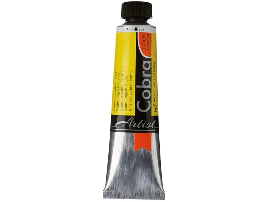 Cobra Artist 40ml – 207 Cadmium yellow lemon