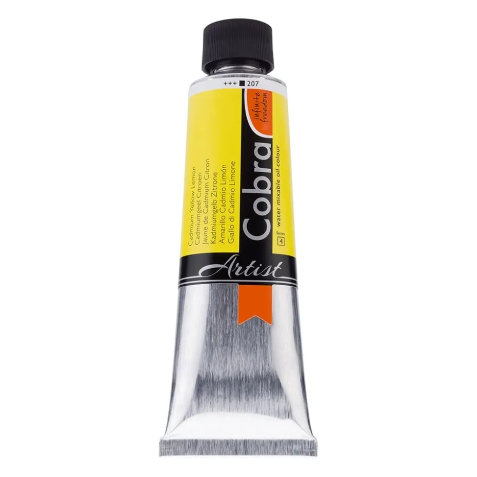 Cobra Artist 150ml – 207 Cadmium Yellow lemon