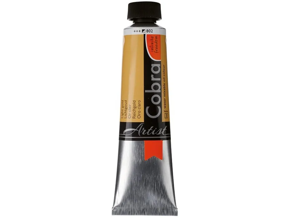 Cobra Artist 40ml – 802 Light gold