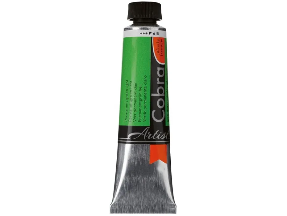 Cobra Artist 40ml – 618 Perm.green light