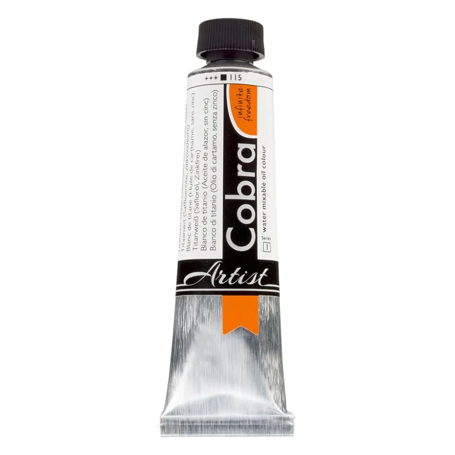 Cobra Artist 40ml – 115 Titanium White (S.)