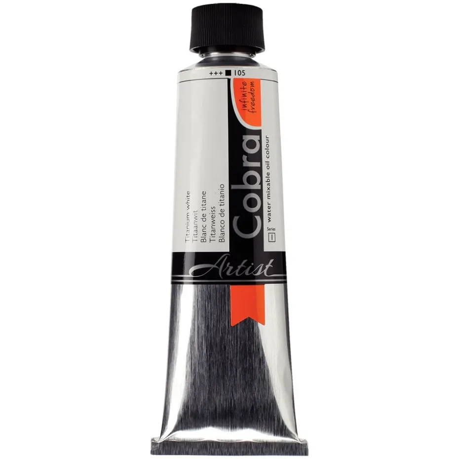 Cobra Artist 150ml – 105 Titanium white