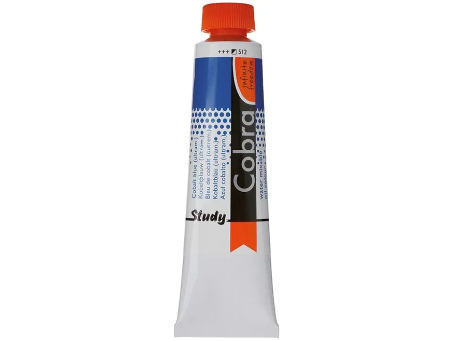 Cobra study 40ml – 512 Cobalt blue ultramarine