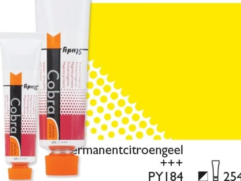 Cobra study 200ml – 254 Permanent lemon yellow