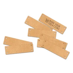 COLOP Craft Labeler Etiketter – Lær 5stk – Brun