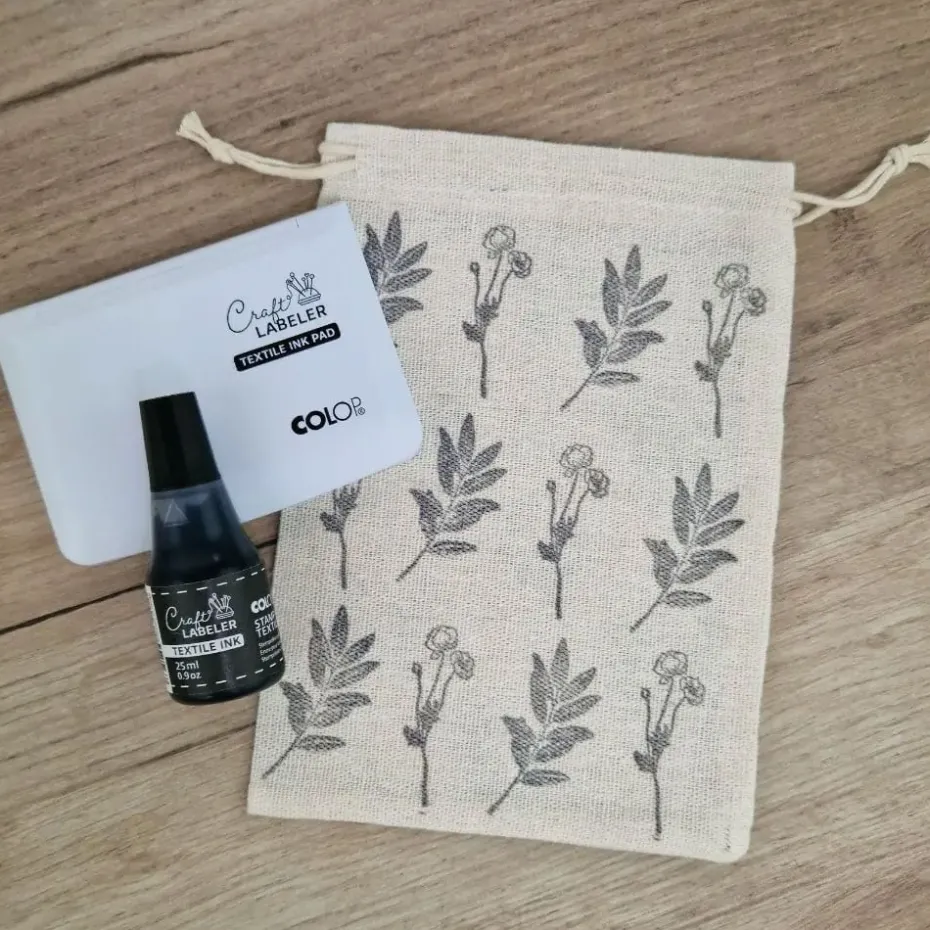 COLOP Craft Labeler – Textile Ink Pad Set