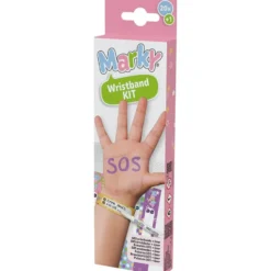 COLOP DIY Marky – SOS Wristband Kit – 10stk Armbånd
