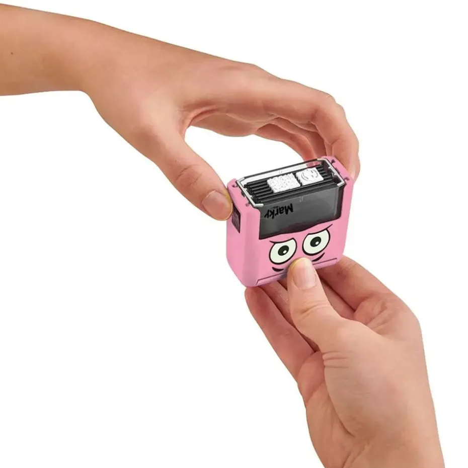 COLOP DIY Marky Stempelsett Navnelapper – Rosa