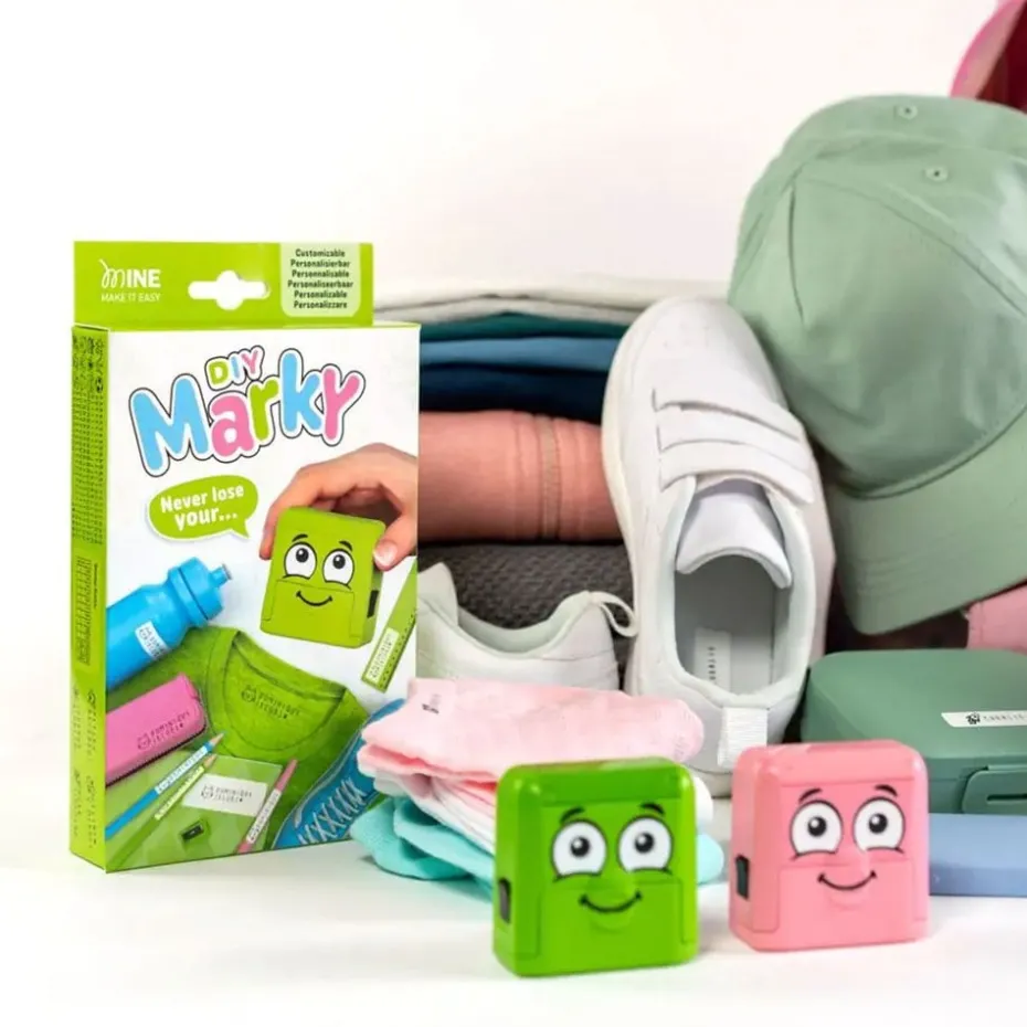 COLOP DIY Marky Stempelsett Navnelapper – Grønn