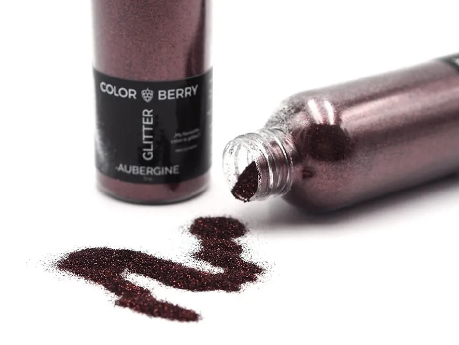 COLORBERRY Glitter Fine 90g – CG02 Aubergine