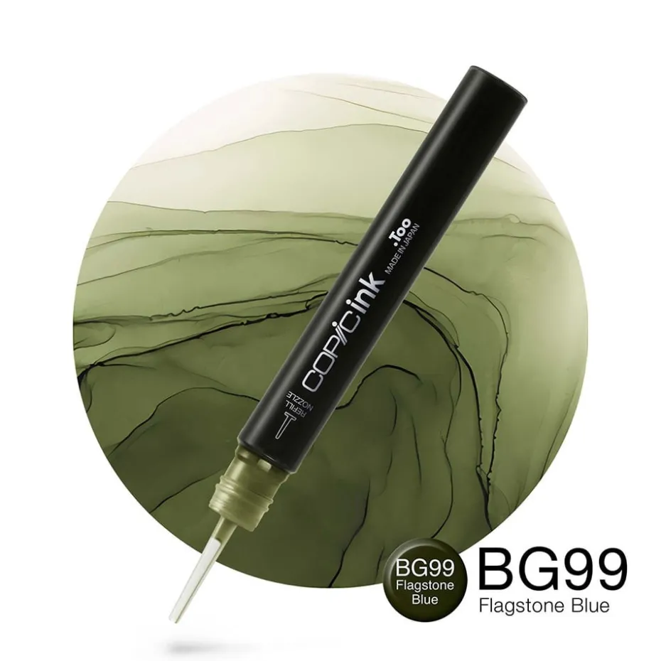 Copic Ink 12ml – BG99 Flagstone Blue