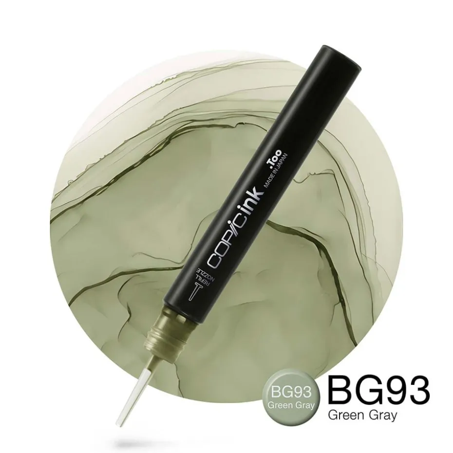 Copic Ink 12ml – BG93 Green Gray
