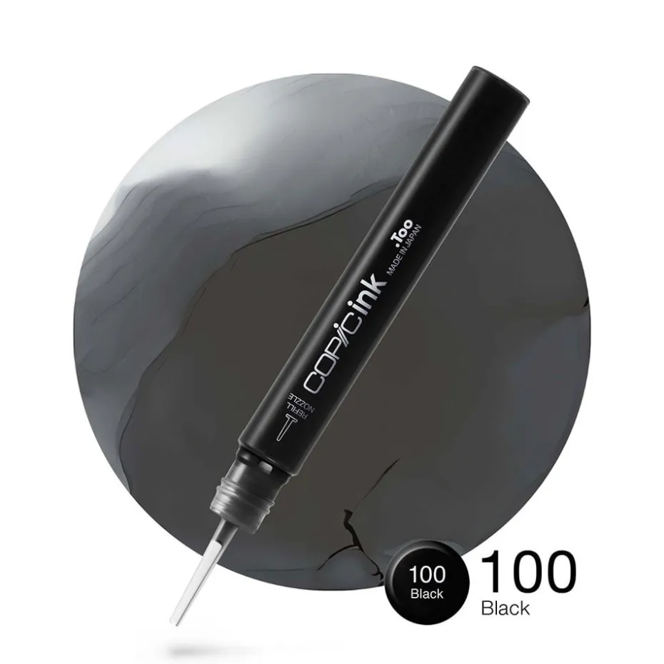 Copic Ink 12ml – 100 Black