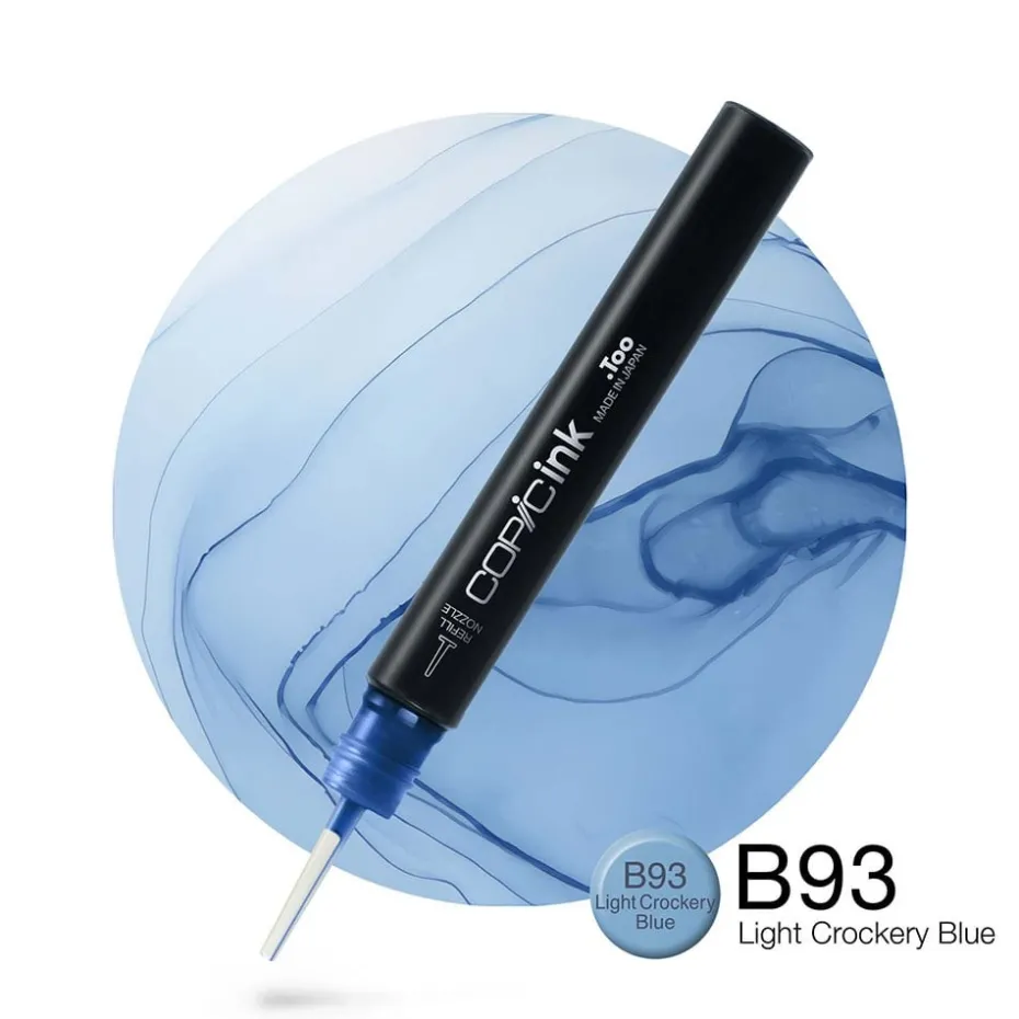 Copic Ink 12ml – B93 Light Crockery Blue