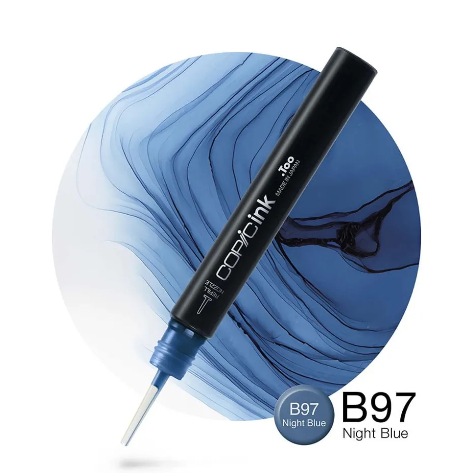 Copic Ink 12ml – B97 Night Blue