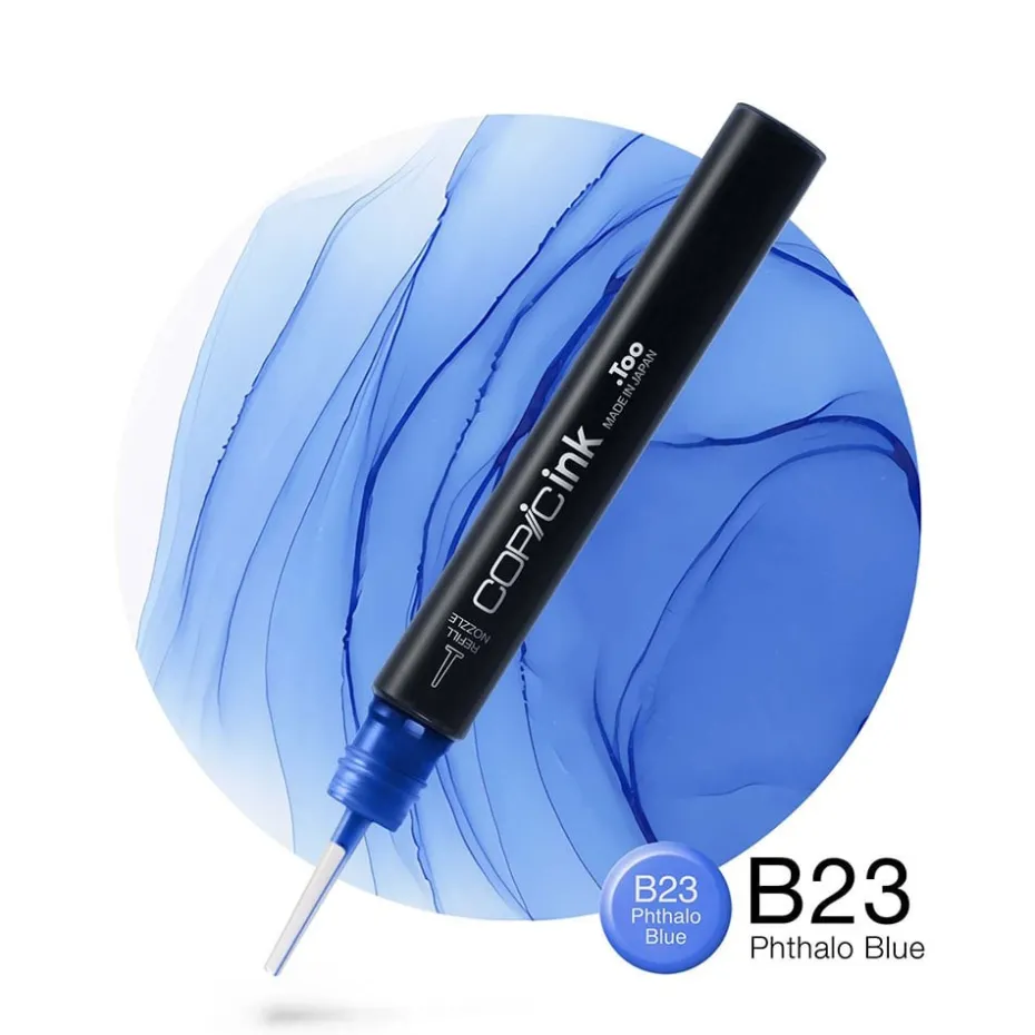 Copic Ink 12ml – B23 Phthalo Blue