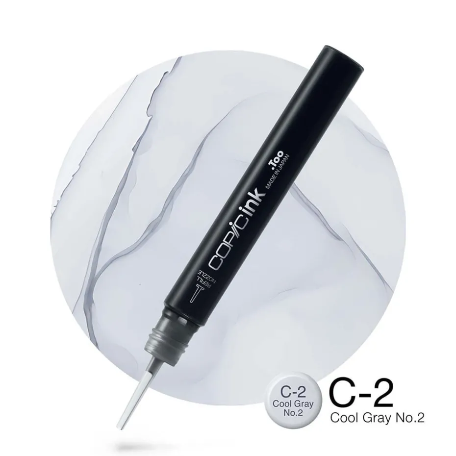 Copic Ink 12ml – C2 Cool Gray No.2
