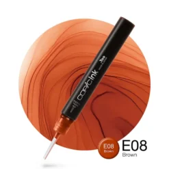 Copic Ink 12ml – E08 Brown