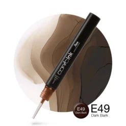 Copic Ink 12ml – E49 Dark Bark