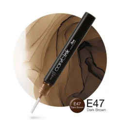 Copic Ink 12ml – E47 Dark Brown