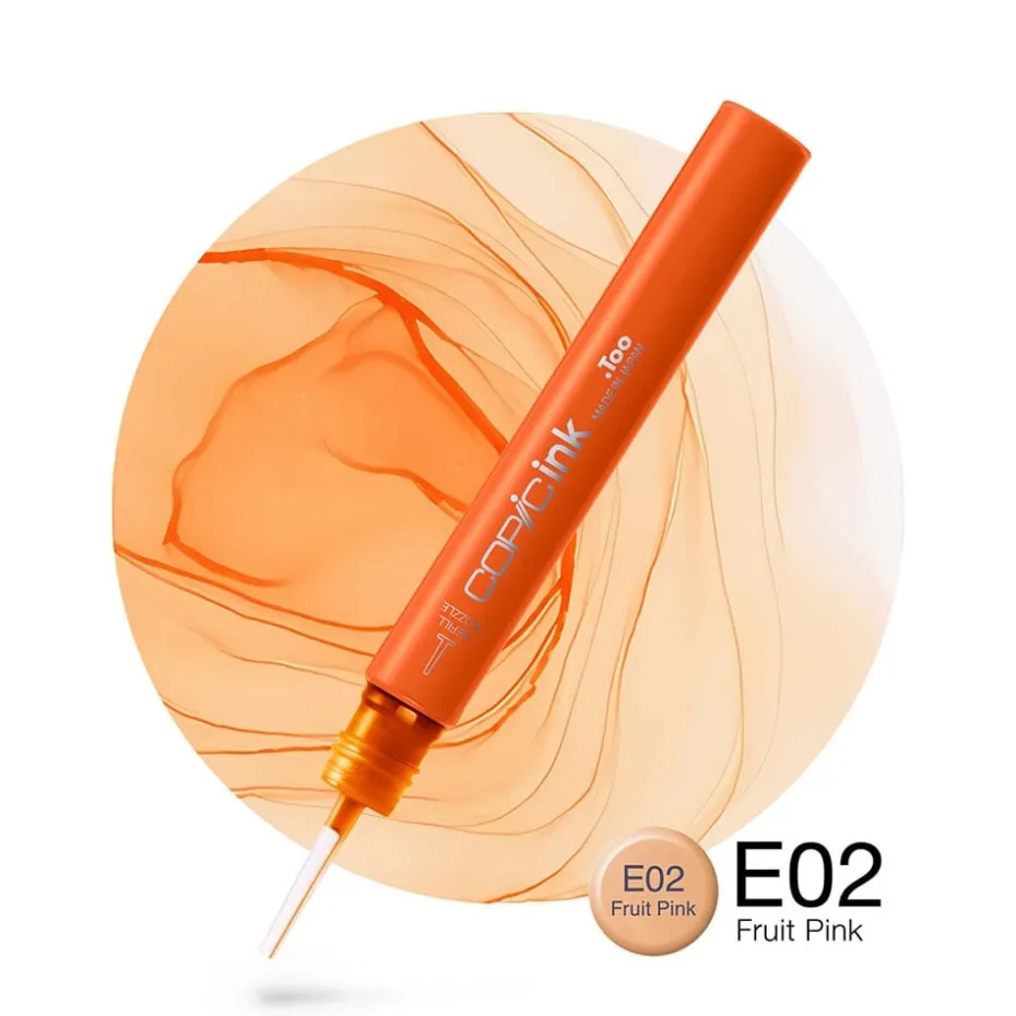 Copic Ink 12ml – E02 Fruit Pink