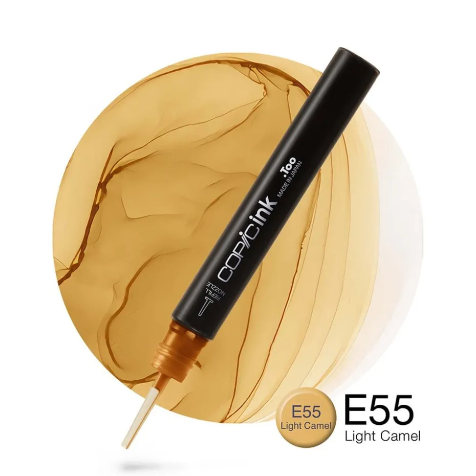 Copic Ink 12ml – E55 Light Camel