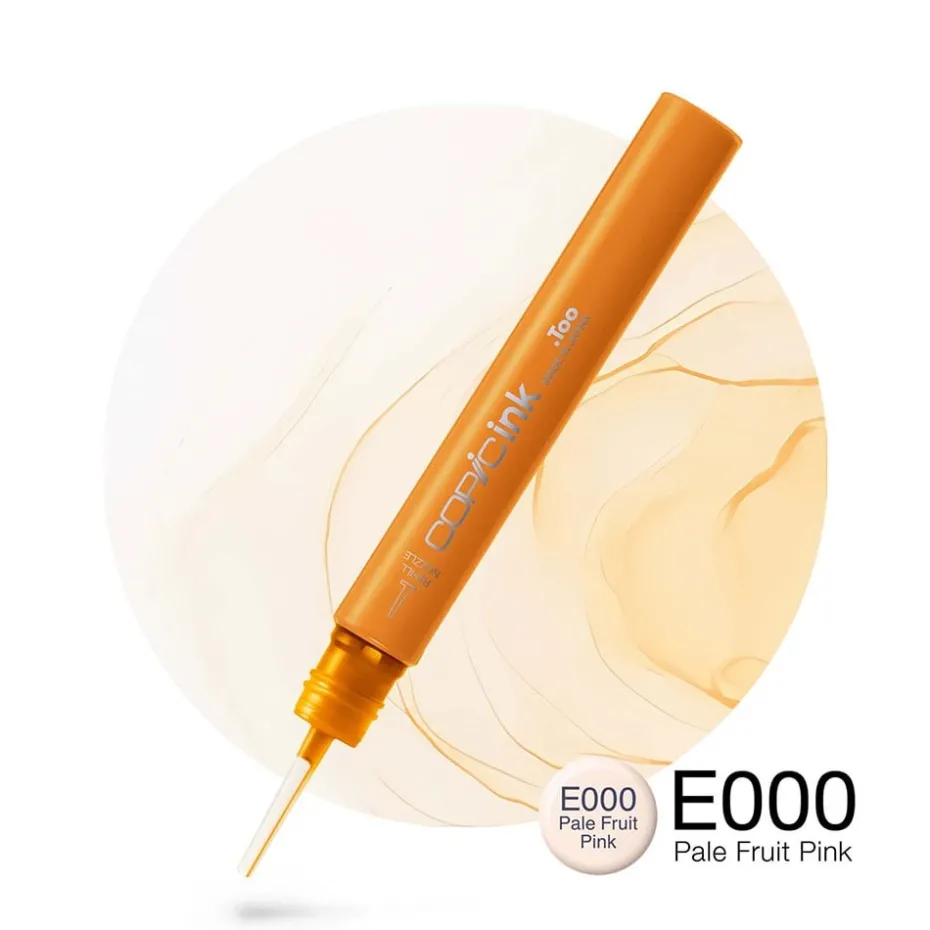 Copic Ink 12ml – E000 Pale Fruit Pink