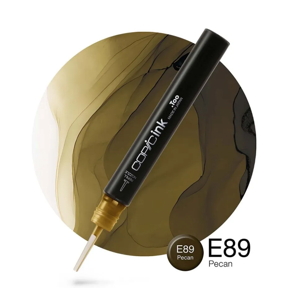 Copic Ink 12ml – E89 Pecan
