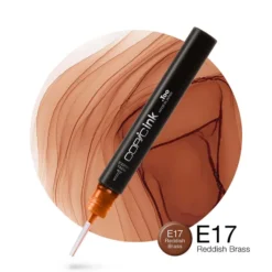 Copic Ink 12ml – E17 Reddish Brass